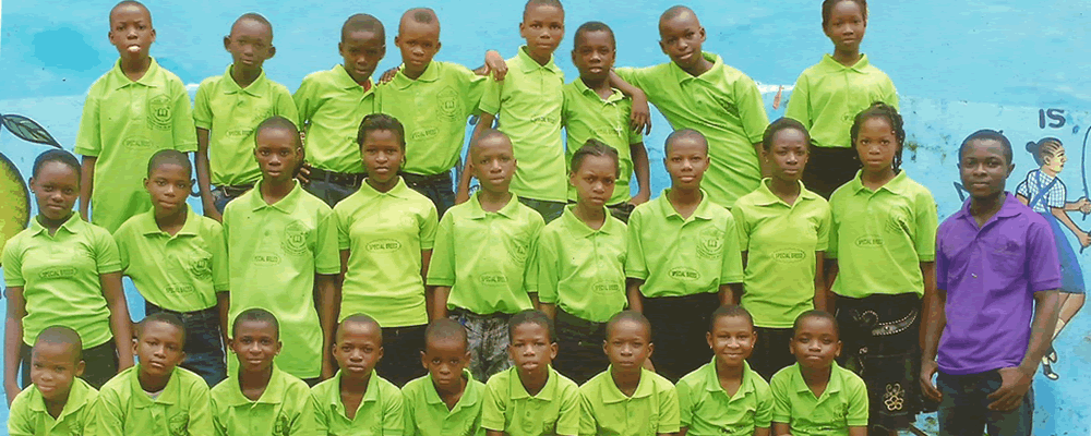 Bright students of little Jane Schools